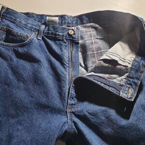 Carhartt Relaxed Fit Flannel Lined Jeans Sz 40x32 B172 DST - shipping incl